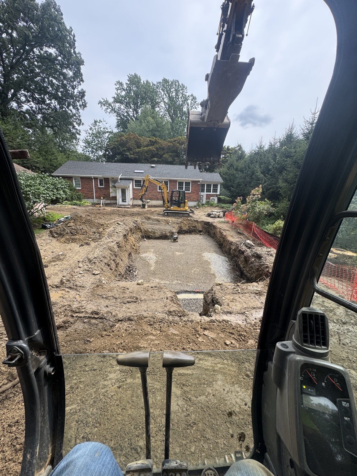 Site Development project by Gill Excavation in Connecticut